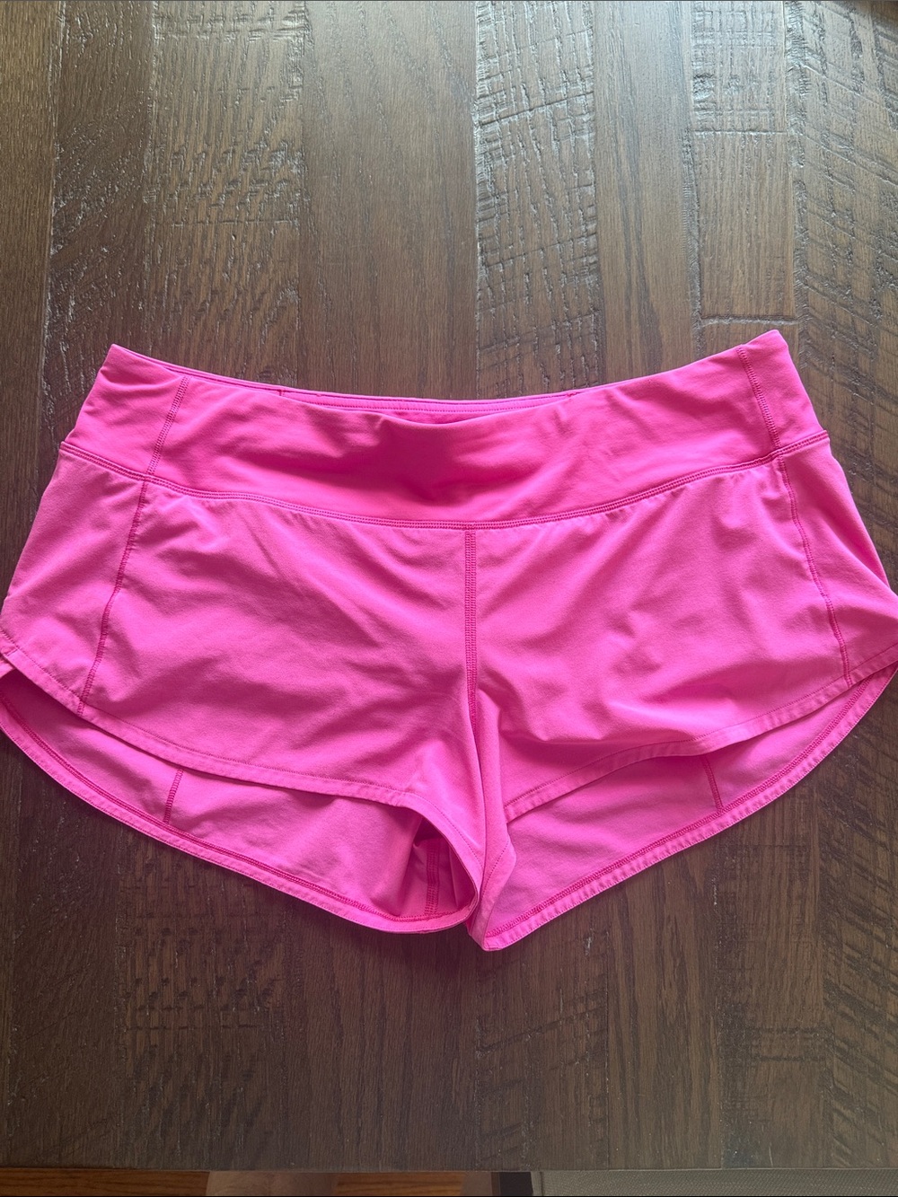 lululemon athletica Bright Pink Athletic Shorts
